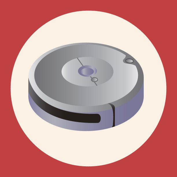 家电主题吸尘器元素图片下载