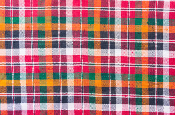 色彩鲜艳的缠腰布织物背景图片下载