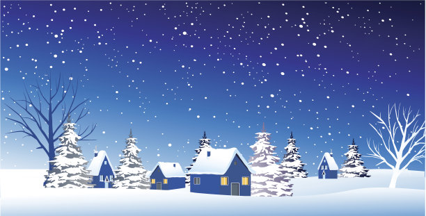 冬天的风景图片下载