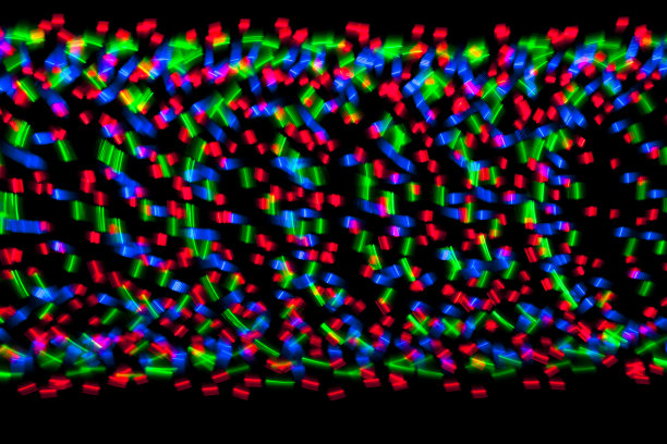 抽象的光带。图片下载