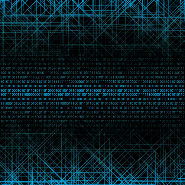 摘要技术二进制背景素材图片