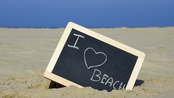 我喜欢海滩图片下载