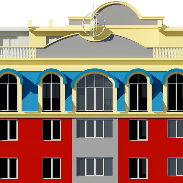 住宅建筑片段图片下载