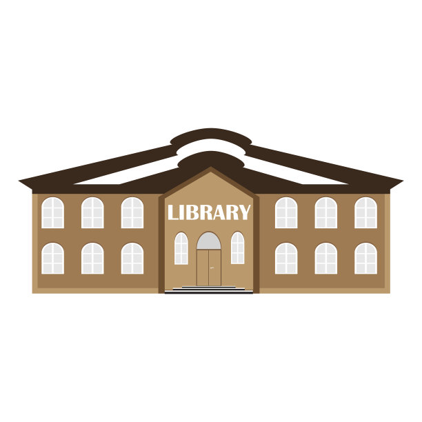 图书馆建筑图片下载