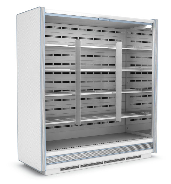 有广告塞的商用冰箱图片下载