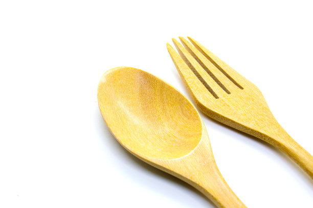 木叉和木匙图片下载