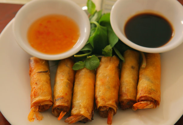 酱油酸甜春卷图片下载