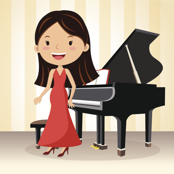 钢琴音乐会素材图片