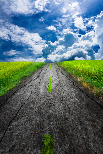 天空之路图片下载