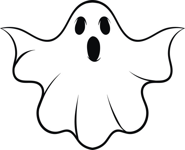 万圣节幽灵卡通图片下载