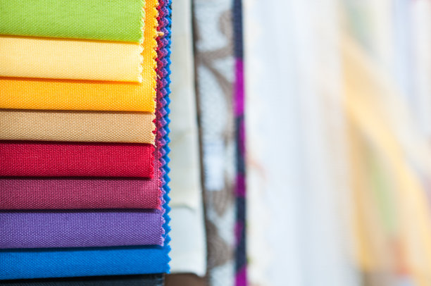 彩色面料样品背景图片下载