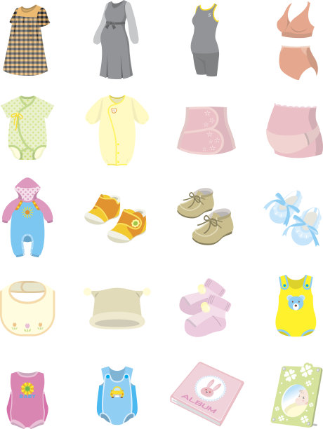 婴儿用品图片下载