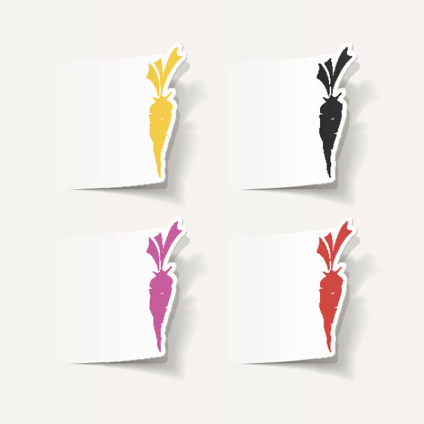 现实设计元素:胡萝卜图片下载