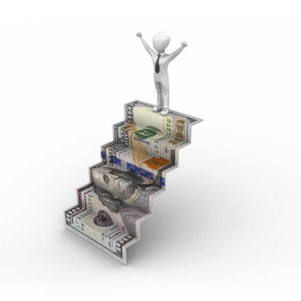 百元大钞有个性的楼梯图片下载