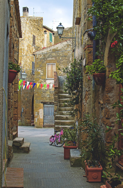 意大利的老街图片下载