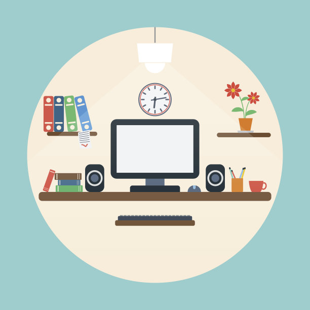 在家工作的概念图片下载