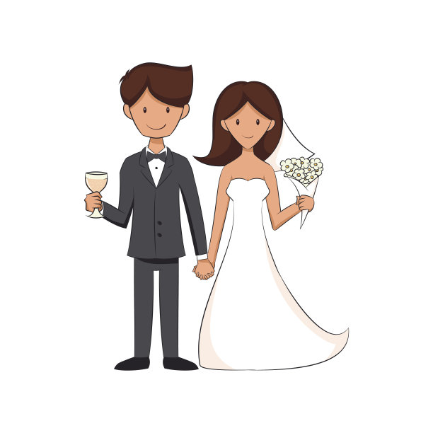 新娘和新郎图片下载