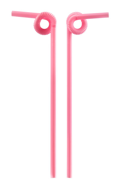 粉红色的吸管图片下载