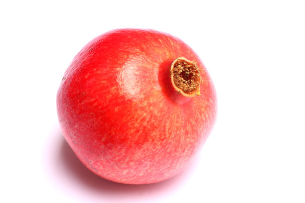 白色背景上的石榴图片下载