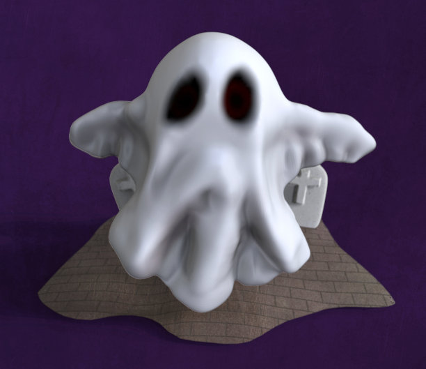 3 d卡通鬼图片下载