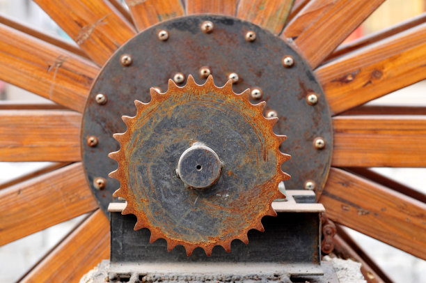 旧的齿轮装置图片下载