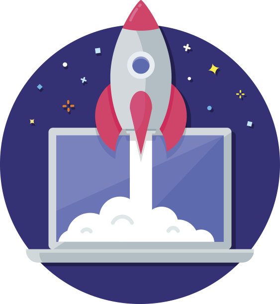 启动矢量图标素材图片