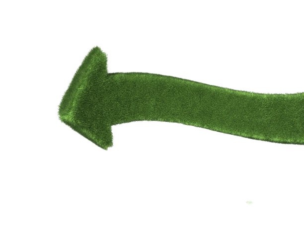 草地上的箭头图片下载
