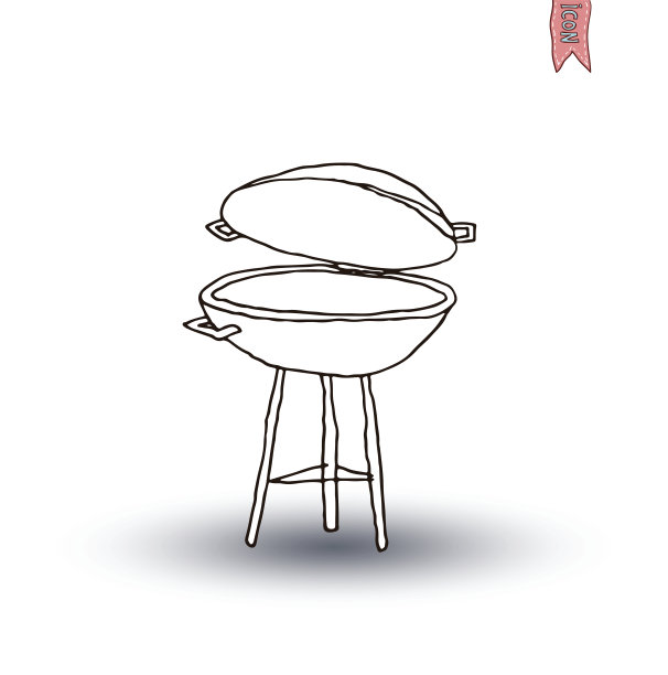 烧烤,矢量图图片下载
