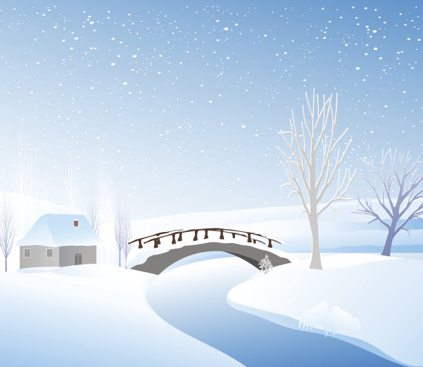 冬天的风景图片下载