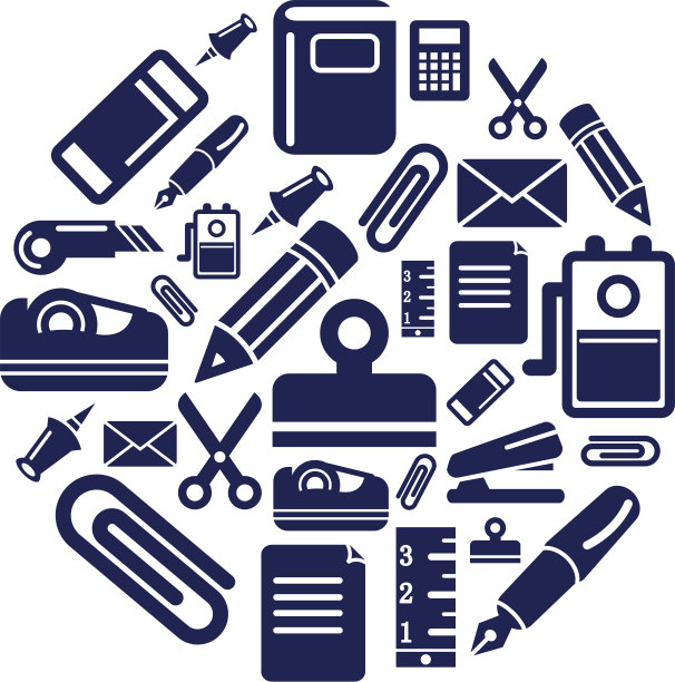 圆形形状的固定图标图片下载