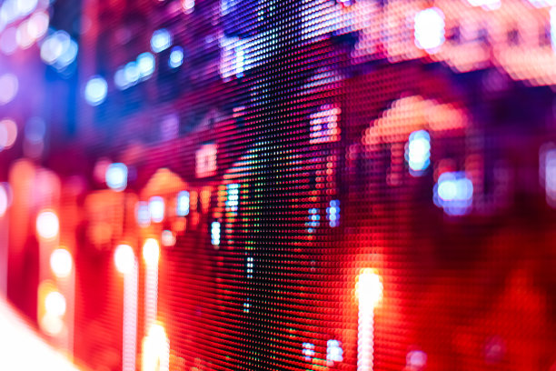 LED贴片屏幕色彩鲜艳素材图片