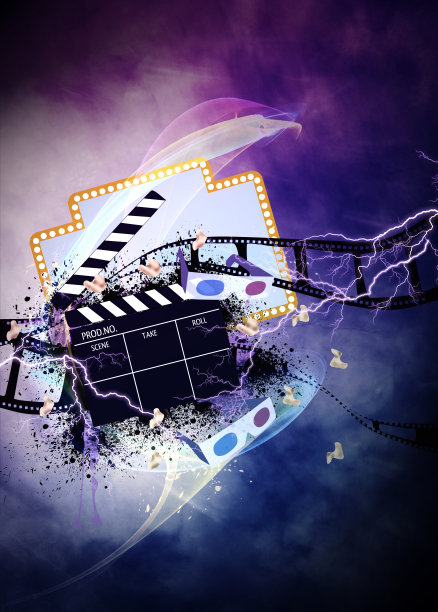 电影或电影背景图片下载