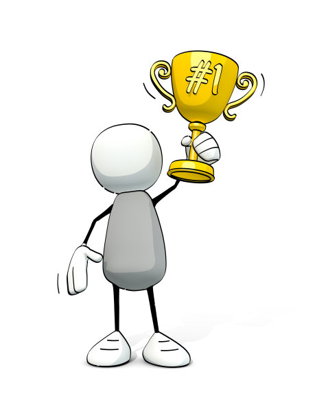 拿着金杯的小不点图片下载