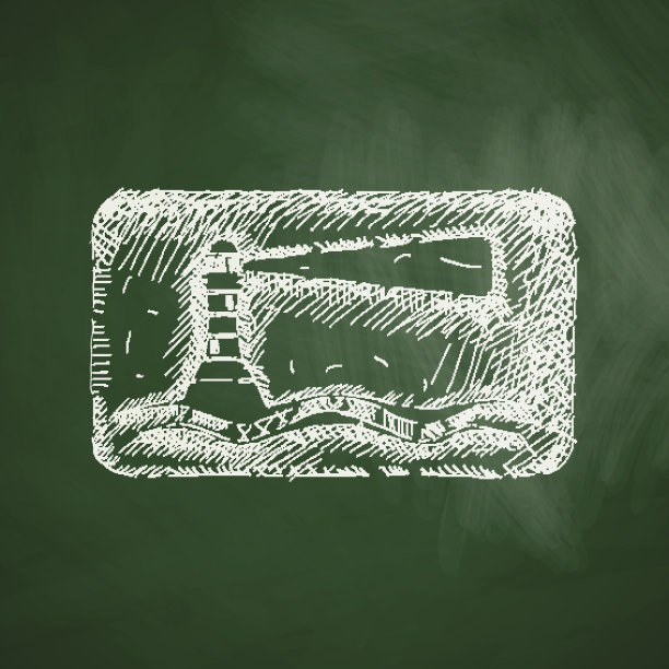 灯塔图标图片下载