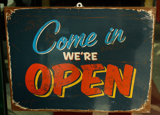 我们开放的迹象图片下载