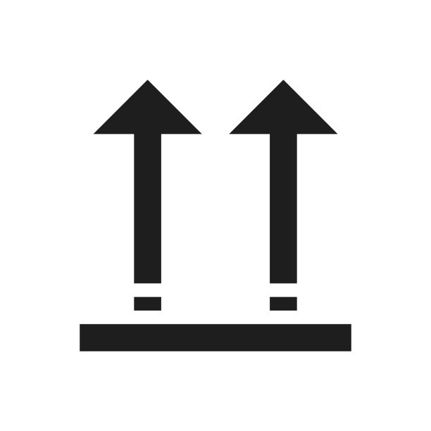 白色背景上的物流图标。-单系列图片下载