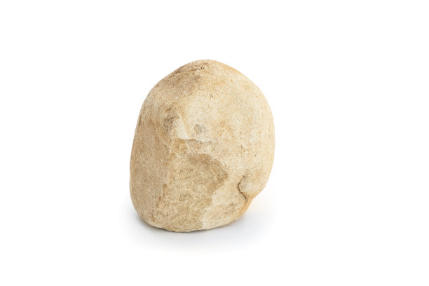 白色背景上的石头图片下载