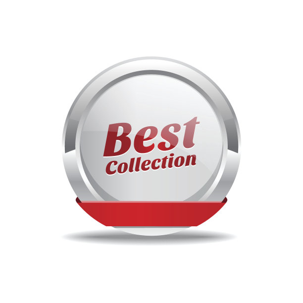 最佳集合红色矢量图标按钮图片下载