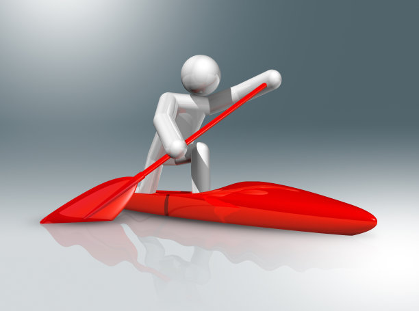 独木舟冲刺3D符号图片下载