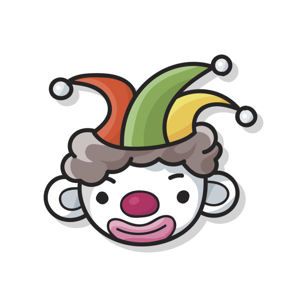 小丑涂鸦图片下载
