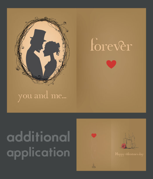 情人卡。图片下载