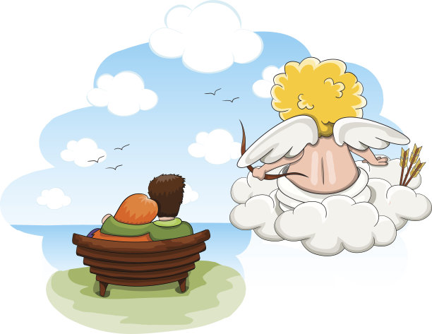 爱神丘比特射情侣图片下载