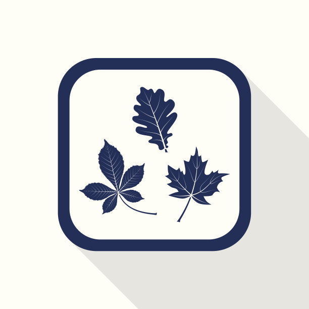 秋叶平图标图片下载