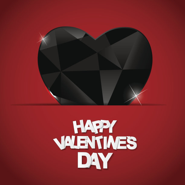 情人节快乐。矢量图图片下载