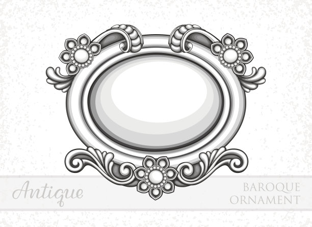 古董巴洛克装饰图片下载