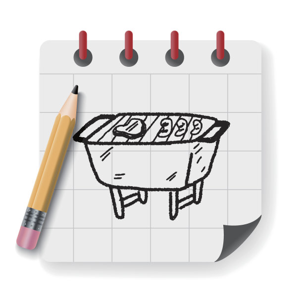 烧烤涂鸦图片下载