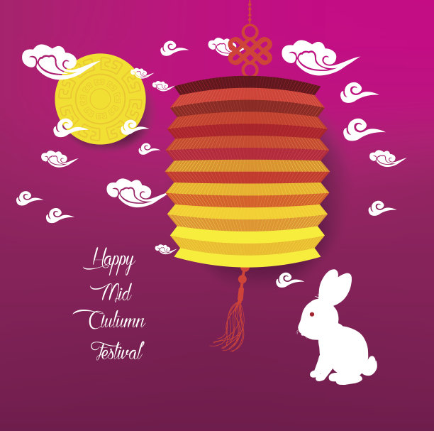 中秋节的背景。中国新年图片下载