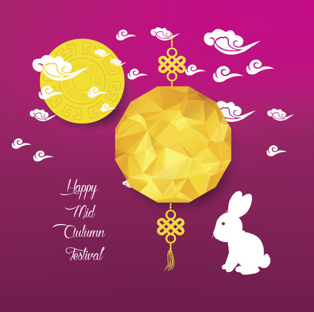 中秋节的背景。中国新年。图片下载