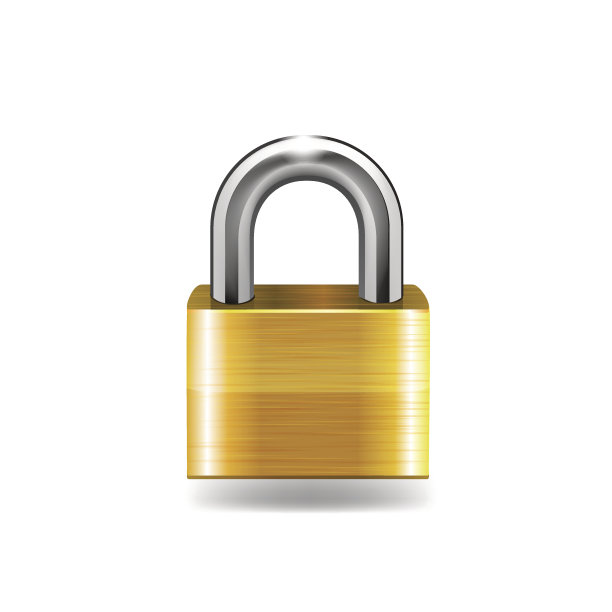 锁定图标矢量插图。图片下载