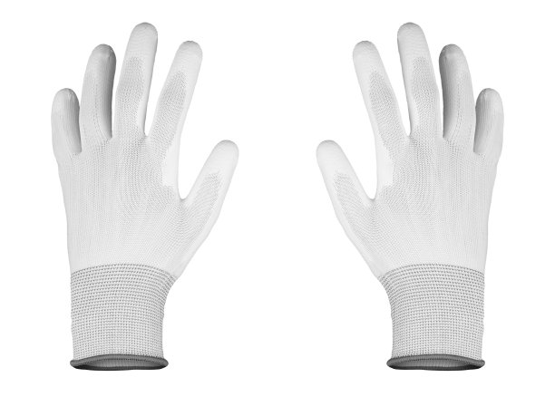 白色的棉手套图片下载